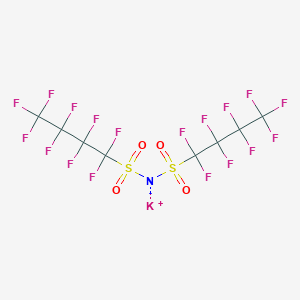 molecular formula C8HF18KNO4S2 B144930 Potassium Bisnonafluoro-1-butanesulfonimidate CAS No. 129135-87-1
