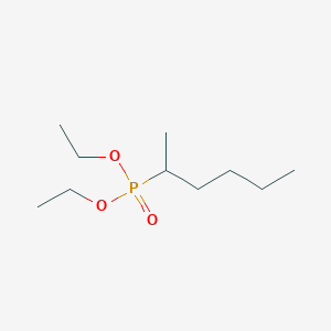 molecular formula C10H23O3P B14493002 Diethyl hexan-2-ylphosphonate CAS No. 65514-77-4