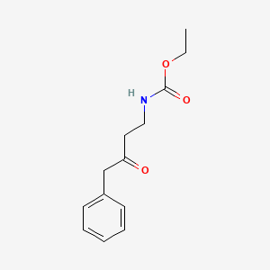 molecular formula C13H17NO3 B14493050 N-Phenacyl ethyl urethane CAS No. 63982-23-0