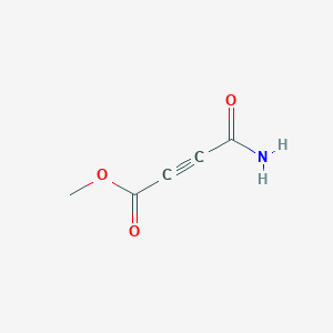 molecular formula C5H5NO3 B14493075 Methyl 4-amino-4-oxobut-2-ynoate CAS No. 63424-58-8