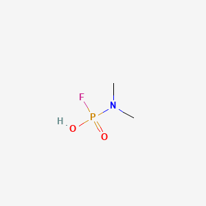 molecular formula C2H7FNO2P B14493133 Dimethylamino fluorophosphate CAS No. 63815-57-6
