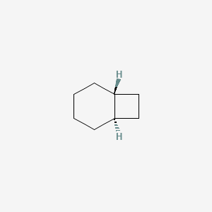 molecular formula C8H14 B14493224 trans-Bicyclo[4.2.0]octane CAS No. 63296-41-3