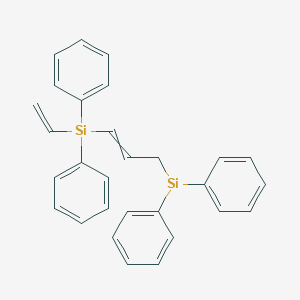 molecular formula C29H27Si2 B14493372 CID 78065073 