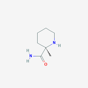 (2R)-2-Methylpiperidine-2-carboxamide