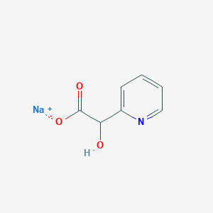 molecular formula C7H6NNaO3 B1449341 2-羟基-2-(吡啶-2-基)乙酸钠 CAS No. 1706465-12-4