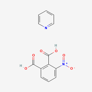 molecular formula C13H10N2O6 B14493470 Pyridinium 3-nitrophthalate CAS No. 63451-32-1