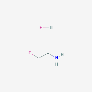 molecular formula C2H7F2N B14493554 2-Fluoroethanamine;hydrofluoride CAS No. 63186-88-9