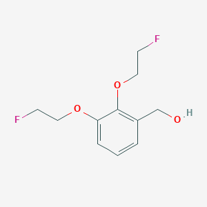 1,2-Di(2-fluoroethoxy)-3-hydroxymethylbenzene