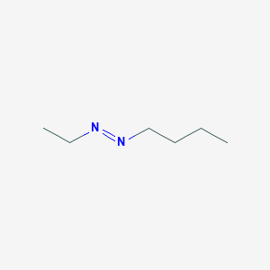 molecular formula C6H14N2 B14494000 trans-Ethyl-butyl-diazene CAS No. 65586-04-1