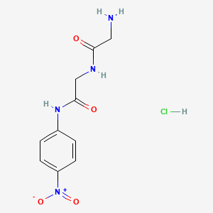 molecular formula C10H13ClN4O4 B1449409 H-Gly-Gly-pNA HCl CAS No. 66493-42-3