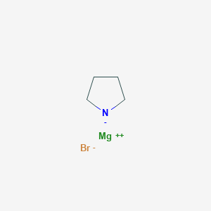 molecular formula C4H8BrMgN B14494141 magnesium;pyrrolidin-1-ide;bromide CAS No. 64353-46-4