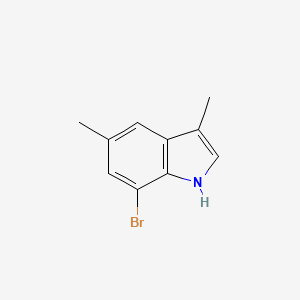 molecular formula C10H10BrN B1449419 7-溴-3,5-二甲基-1H-吲哚 CAS No. 1360946-99-1