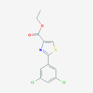 Ethyl 2-(3,5-dichlorophenyl)thiazole-4-carboxylate