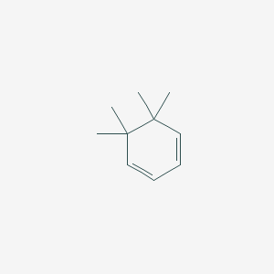 molecular formula C10H16 B14494297 5,5,6,6-Tetramethylcyclohexa-1,3-diene CAS No. 63681-89-0