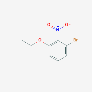 molecular formula C9H10BrNO3 B1449433 1-溴-3-异丙氧基-2-硝基苯 CAS No. 1369955-19-0