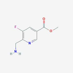 Methyl 6-(aminomethyl)-5-fluoronicotinate