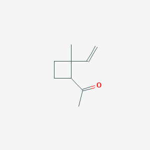1-(2-Ethenyl-2-methylcyclobutyl)ethanone