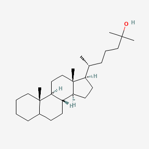 molecular formula C27H48O B14494477 Cholestan-25-ol CAS No. 63908-94-1