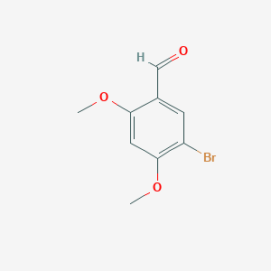 molecular formula C9H9BrO3 B144945 5-Bromo-2,4-dimethoxybenzaldehyde CAS No. 130333-46-9