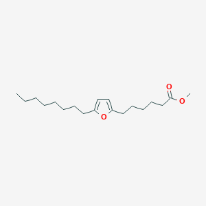 molecular formula C19H32O3 B14494647 Methyl 6-(5-octylfuran-2-YL)hexanoate CAS No. 64137-42-4