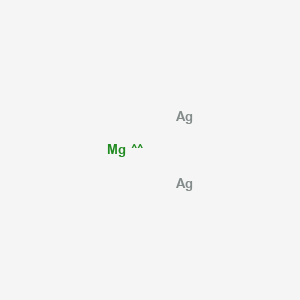 molecular formula Ag2Mg B14494656 Magnesium--silver (1/2) CAS No. 64237-86-1