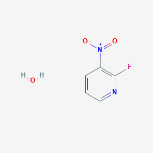 molecular formula C5H5FN2O3 B1449476 2-Fluoro-3-nitropyridine hydrate CAS No. 1881328-77-3