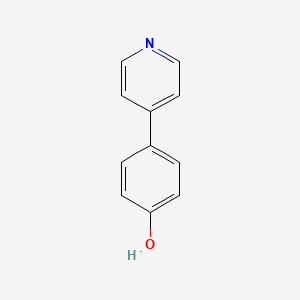 molecular formula C11H9NO B1449480 4-(吡啶-4-基)酚 CAS No. 77409-99-5