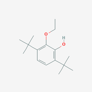 molecular formula C16H26O2 B14494803 3,6-Di-tert-butyl-2-ethoxyphenol CAS No. 63508-03-2