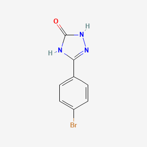5-(4-bromophenyl)-2H-1,2,4-triazol-3(4H)-one