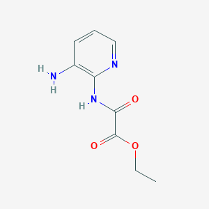 molecular formula C9H11N3O3 B14494907 Ethyl [(3-aminopyridin-2-yl)amino](oxo)acetate CAS No. 63140-73-8