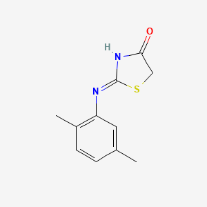 2-[(2,5-Dimethylphenyl)amino]-4,5-dihydro-1,3-thiazol-4-one