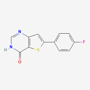 6-(4-fluorophenyl)thieno[3,2-d]pyrimidin-4(3H)-one