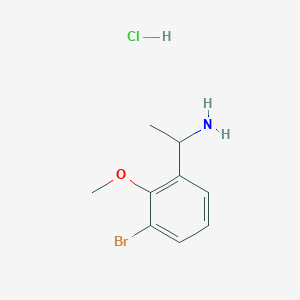 1-(3-Bromo-2-methoxyphenyl)ethanamine hydrochloride