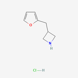 3-[(Furan-2-yl)methyl]azetidine hydrochloride