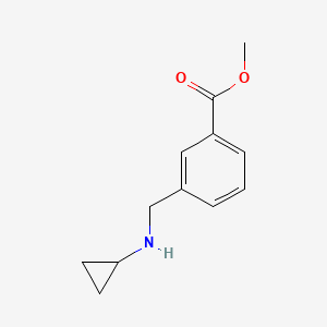 3-Cyclopropylaminomethylbenzoic acid methyl ester