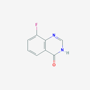 molecular formula C8H5FN2O B1449509 8-氟喹唑啉-4(1H)-酮 CAS No. 187805-50-1