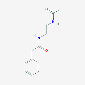 molecular formula C12H16N2O2 B14495214 N-(2-Acetamidoethyl)-2-phenylacetamide CAS No. 63226-76-6