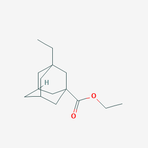molecular formula C15H24O2 B1449528 Ethyl 3-ethyladamantane-1-carboxylate CAS No. 2227107-25-5