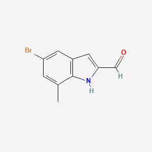 5-Bromo-7-methyl-1H-indole-2-carbaldehyde