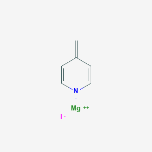 molecular formula C6H6IMgN B14495557 Magnesium iodide (pyridin-4-yl)methanide (1/1/1) CAS No. 65093-01-8