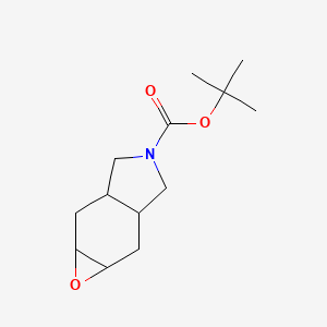 tert-Butyl octahydro-4H-oxireno[2,3-f]isoindole-4-carboxylate