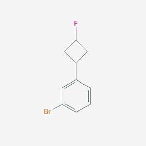 molecular formula C10H10BrF B1449570 1-Bromo-3-(3-fluorocyclobutyl)benzene CAS No. 1897838-15-1