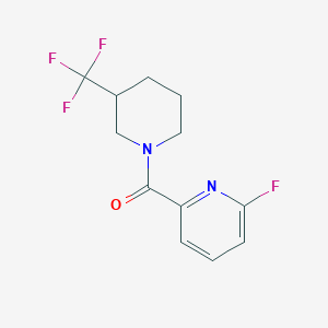 (6-Fluoropyridin-2-yl)(3-(trifluoromethyl)piperidin-1-yl)methanone