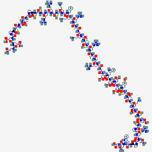 molecular formula C227H355N77O70S8 B144958 Eristostatin CAS No. 132051-67-3