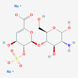 molecular formula C12H17NNa2O13S B1449583 Heparin disaccharide iii-H sodium CAS No. 136098-01-6