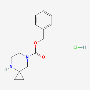 Benzyl 4,7-diazaspiro[2.5]octane-7-carboxylate hydrochloride