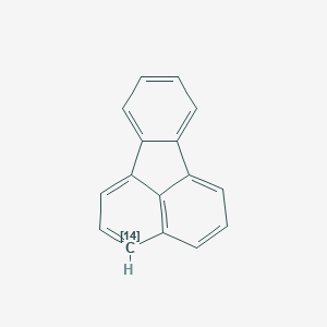 molecular formula C16H10 B144959 Fluoranthene-3-14C CAS No. 134459-04-4