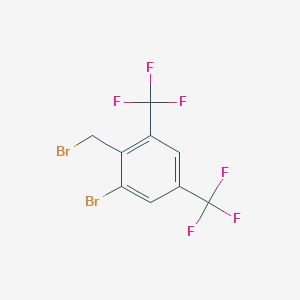 2-Bromo-4,6-bis(trifluoromethyl)benzyl bromide