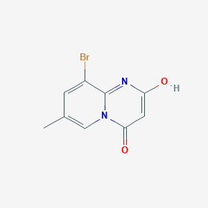 molecular formula C9H7BrN2O2 B1449607 9-Bromo-2-hydroxy-7-methylpyrido[1,2-a]pyrimidin-4-one CAS No. 663619-90-7