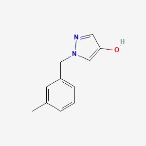 molecular formula C11H12N2O B1449632 1-(3-Methyl-benzyl)-1H-pyrazol-4-ol CAS No. 1595751-31-7